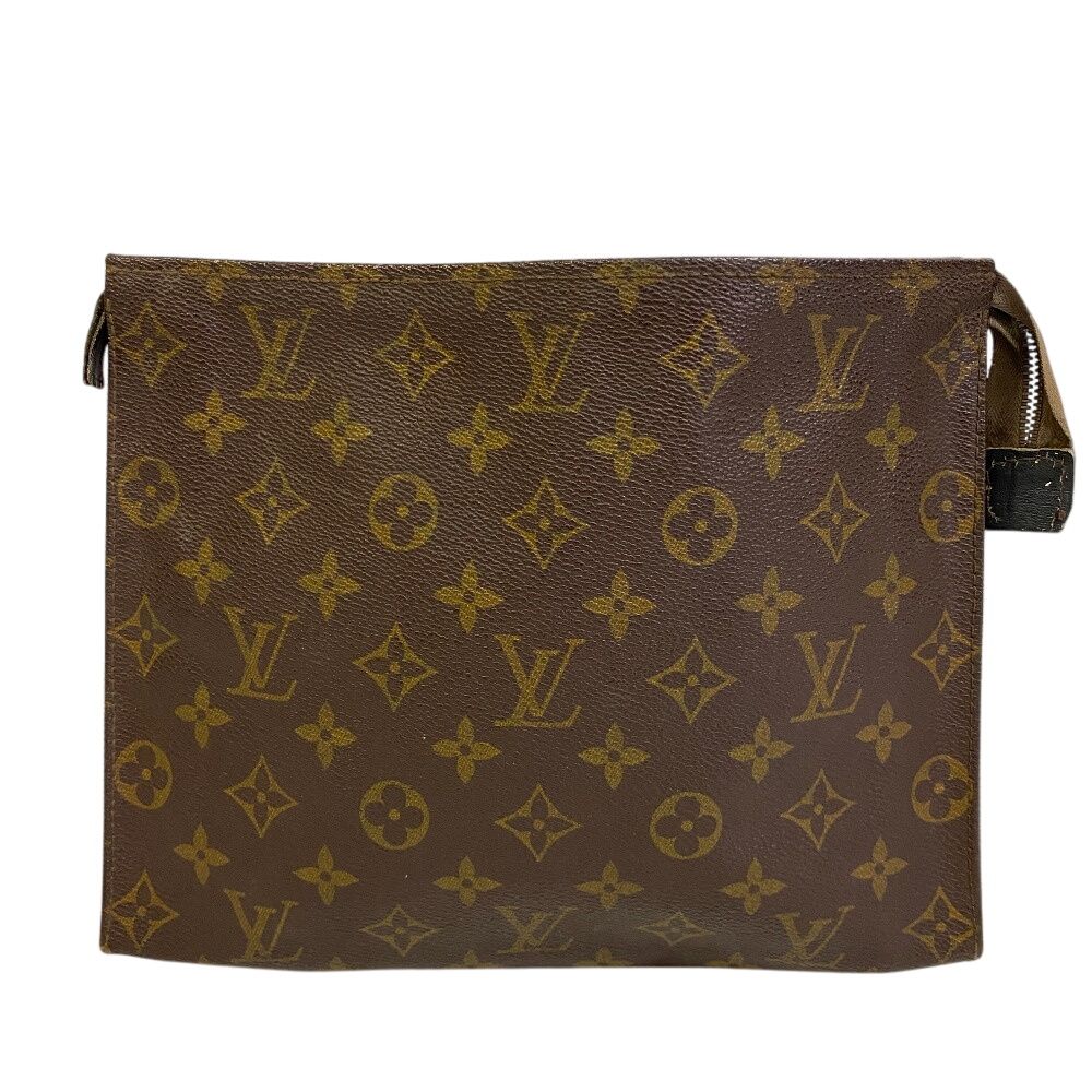５％OFF フォロワークーポン LOUIS VUITTON ルイヴィトン ルイヴィトン ルイビトン M47542 ポッシュ トワレット26 モノグラム ポーチ 小物入れ 大きめ 小さめ おしゃれ ハイ ブランド ブラウン メンズ おすすめ 人気