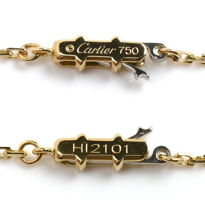 CARTIER カルティエ K18YG イエローゴールド リンクスレーブチェーン ネックレス B7011900 4.9g 42cm レディース 中古  美品 - メルカリ