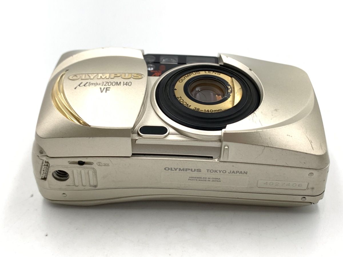  並品 オリンパス μZOOM 140 VF ミューズームM μ mju コンパクトカメラ(フィルム) フィルムカメラ