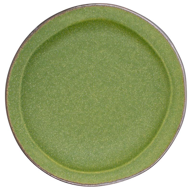 aito製作所 「 翠 Sui 」取り皿 15cm 中皿 うぐいす 美濃焼 食洗機 レンジ