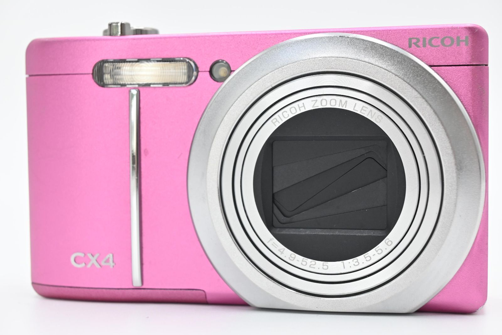 並品】RICOH デジタルカメラ CX4 パープルピンク CX4PP #500
