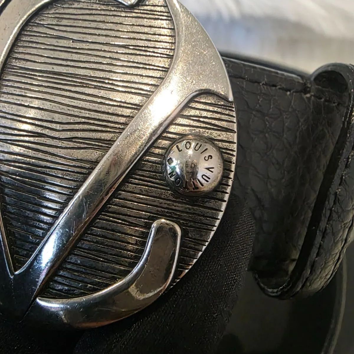ルイヴィトン サンチュール 1904 ベルト ミヌルフ サンキャトル 80/32 LOUIS VUITTON ルイヴィトン ベルト／サンチュール・1904 ミル