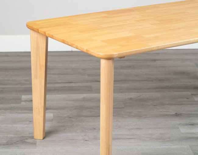 未開封 訳あり アウトレット ダイニングテーブル幅135cm 無垢材 食堂テーブル 232