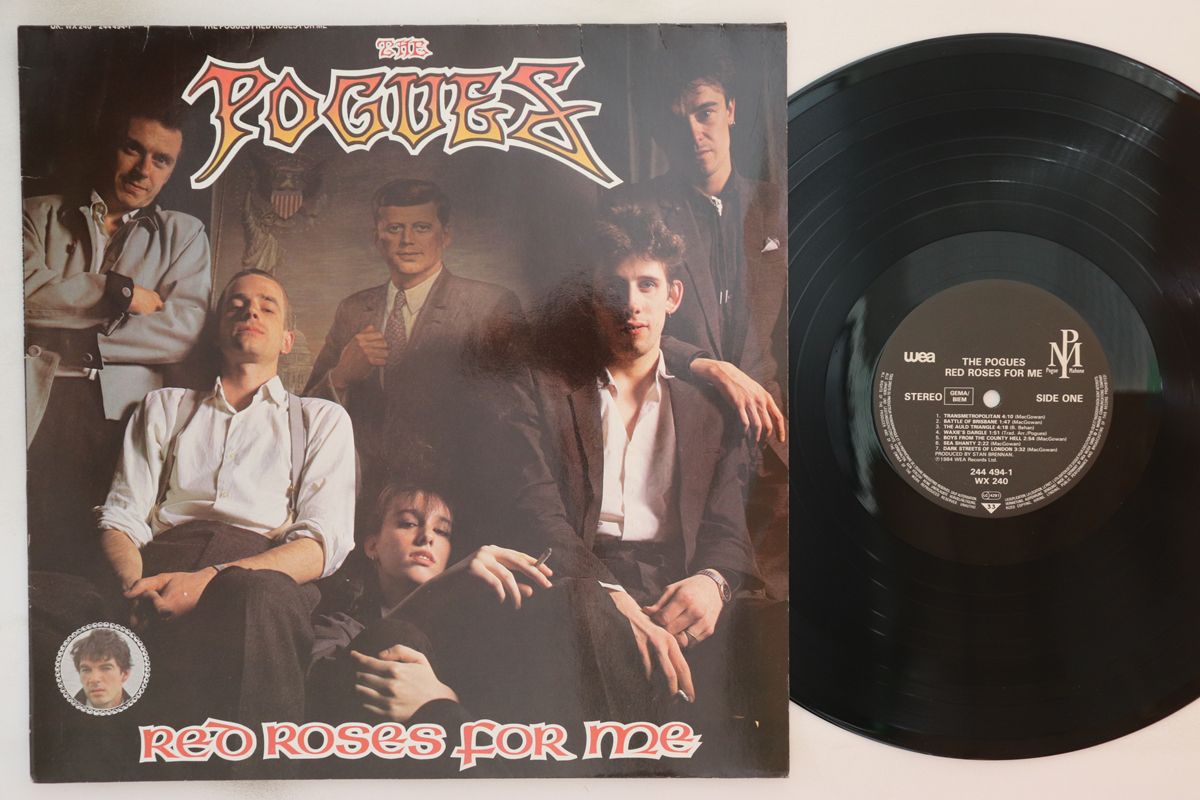 欧LP Pogues Red Roses For Me WX240 POGUE MAHONE /00260 - メルカリ