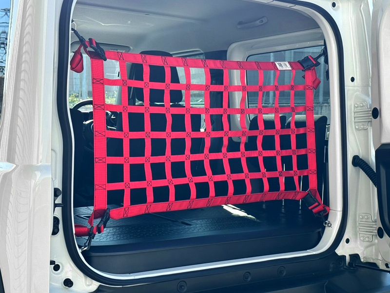 RAMBUTAN×SPYCE J1106-RD オリジナルラゲッジネットキット [RED