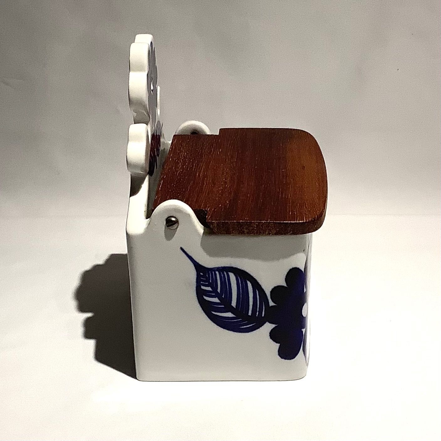 ARABIA Kookki” クーッキ|コバルトブルー ソルトケース