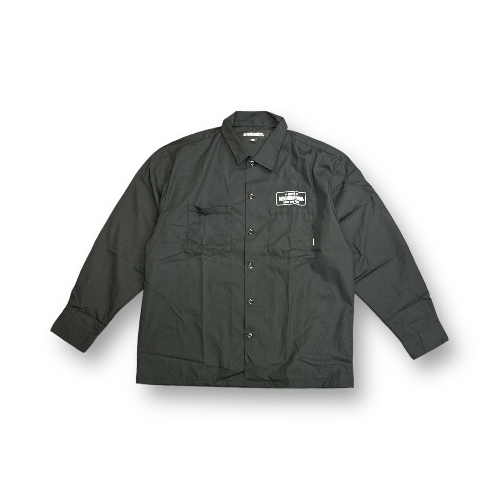 未使用品 NEIGHBORHOOD 23SS CLASSIC WORK SHIRT LS クラシック ワーク 