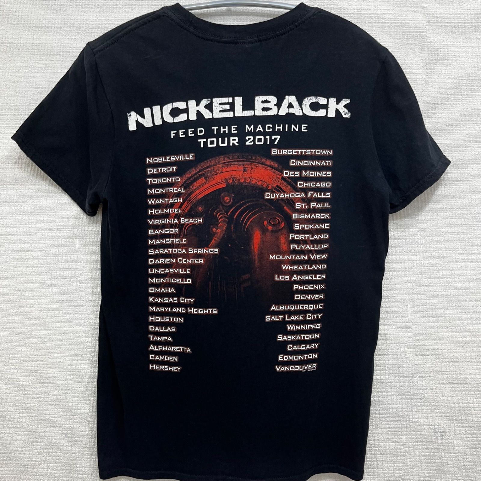 新品 NICKELBACK バンドTシャツ ニッケルバック GILDAN シャツ ニッケルバック 古着 ユーズド オフィシャル バンドTシャツ