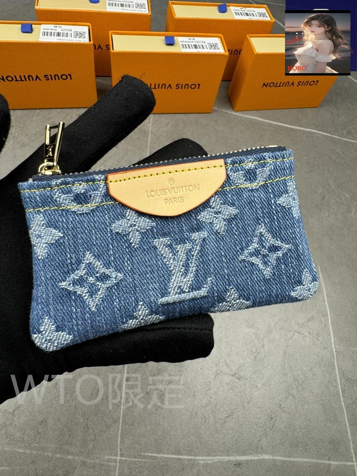 新品同様/ほぼ未使用　箱付き　LOUIS VUITTON キーケース　モノグラム LOUIS VUITTON ルイヴィトン ポシェット・クレ モノグラム
