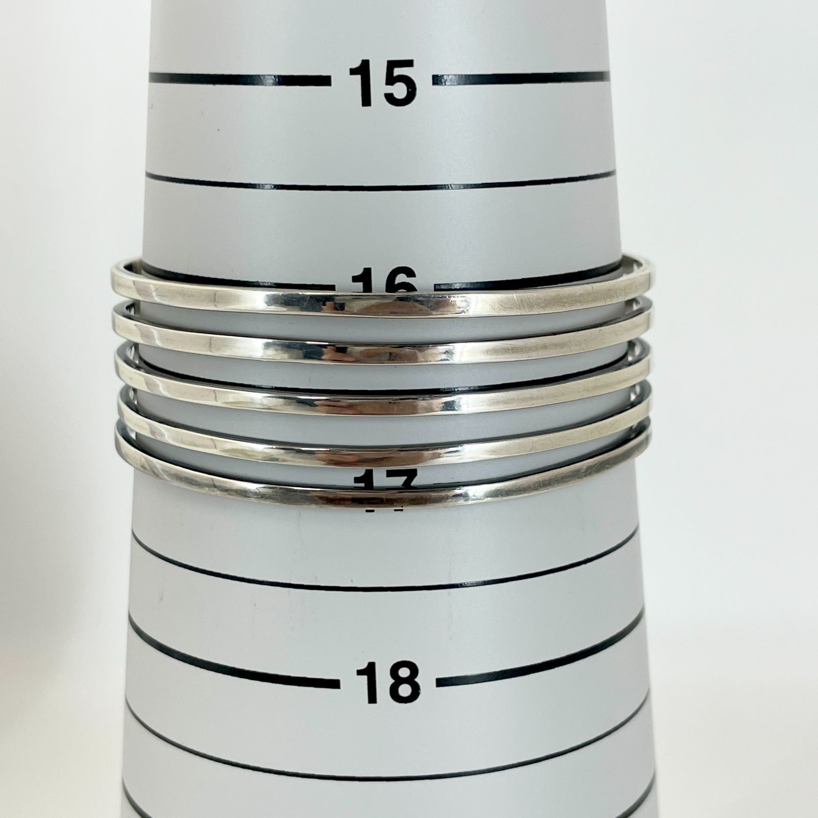 フィリップオーディベール レイヤード カフ バングル シルバー