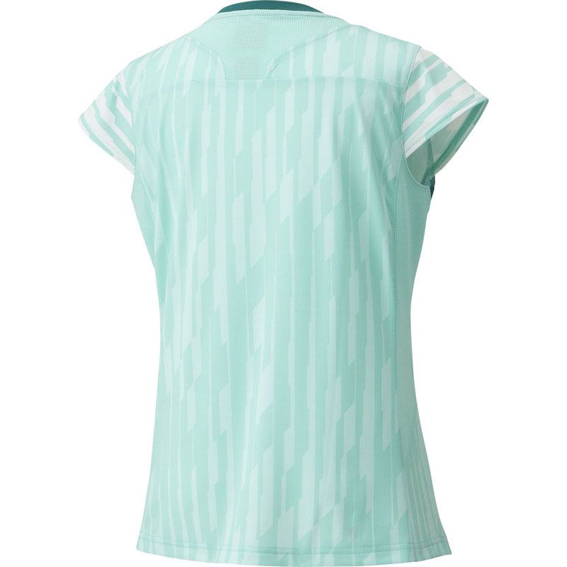 送料無料・30日間返品無料。 YONEX ヨネックス ウィメンズゲームシャツ バドミントン ゲームシャツウィメンズ 20860-540 ライトターコイズ 動的な