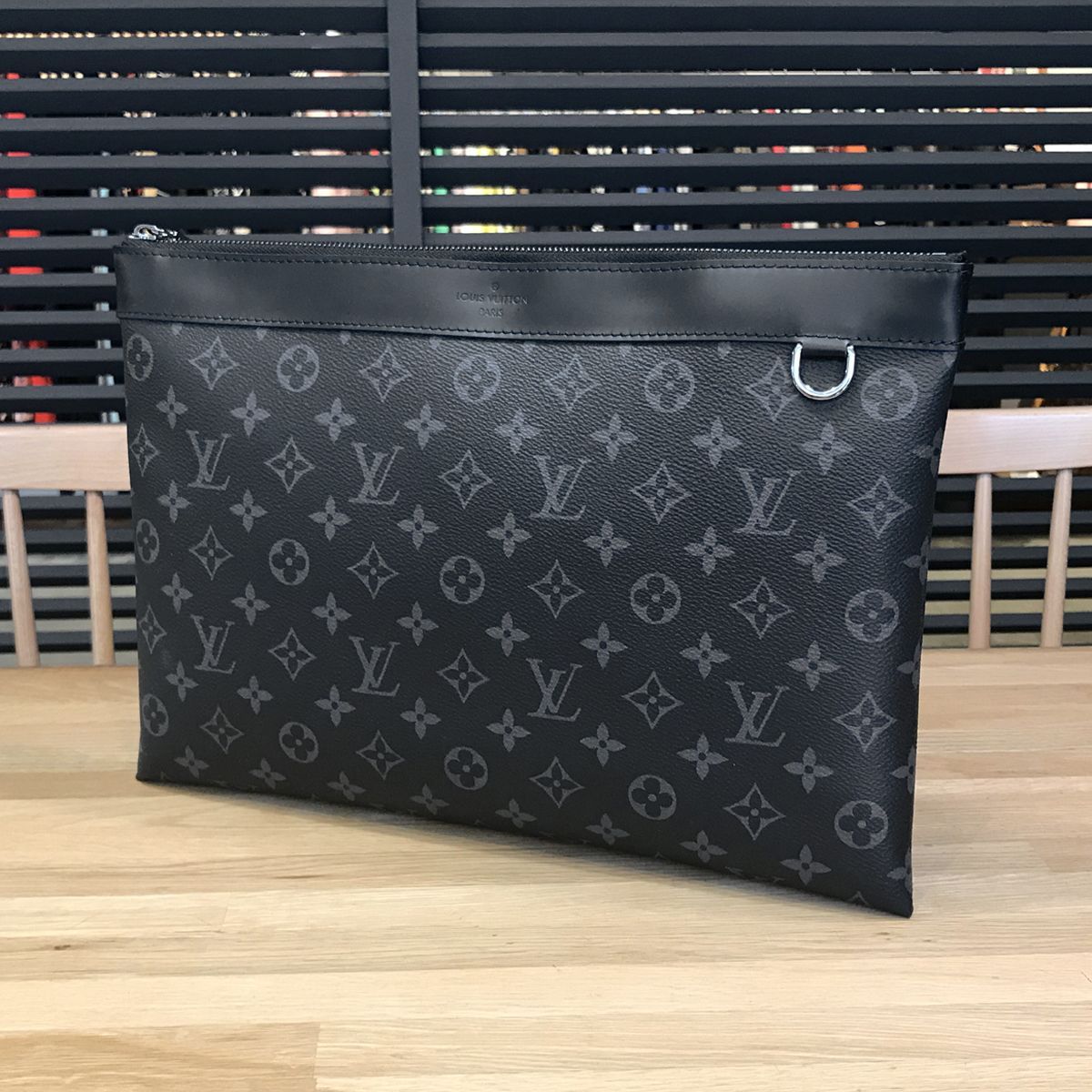 ルイヴィトン モノグラムエクリプス ポシェットディスカバリー M62291 クラッチ セカンドバッグ 12753