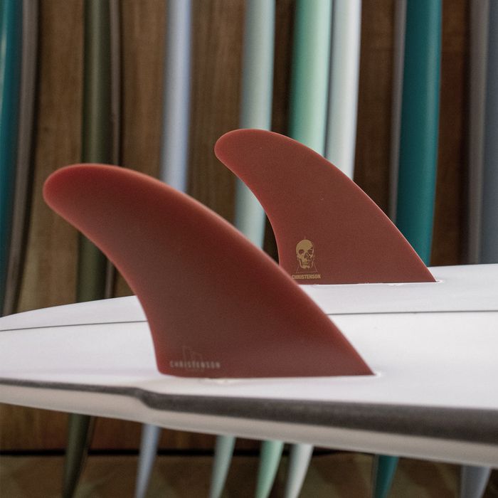 FCS2 エフシーエス クリステンソン ロングボードフィン ブラッドレッド FCS II CHRISTENSON KEEL FIN SET - FCS JAPAN