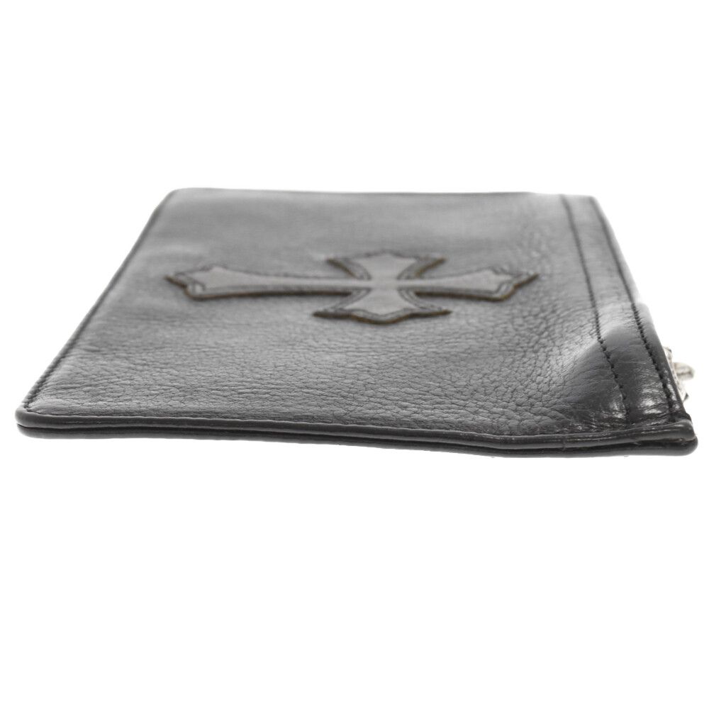 CHROME HEARTS (クロムハーツ) セメタリークロスパッチ付き ジッパー
