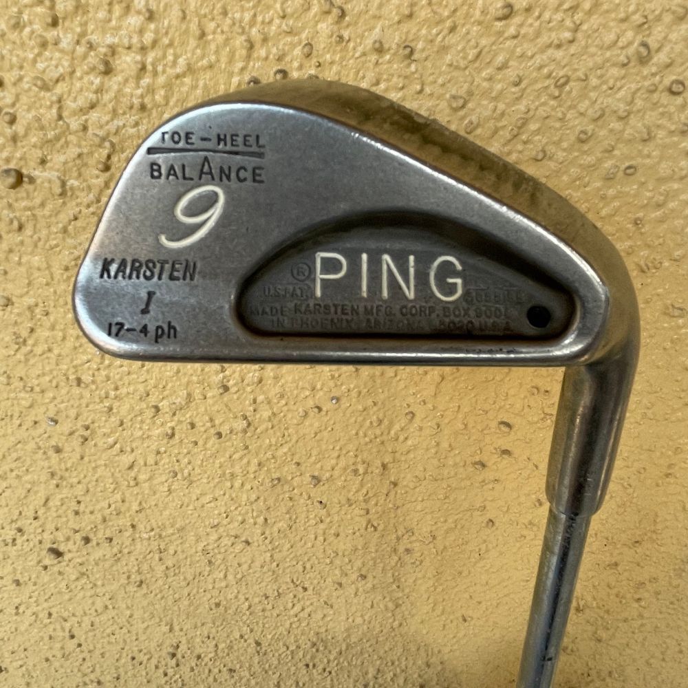 PING KARSTEN TOE-HEEL BALANCE アイアンセット7本 PING KARSTEN TOE-HEEL BALANCE アイアンセット7本 - メルカリ