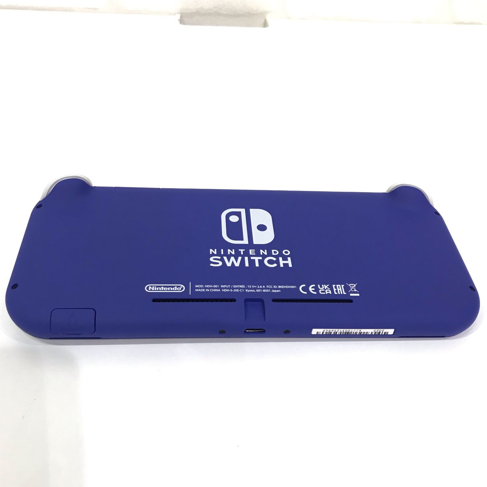Nintendo Switch Lite  本体 ブルー 箱・ ACアダプター付 θ【新品未使用品】Nintendo Switch Lite ブルー HDH-S-BBZAA