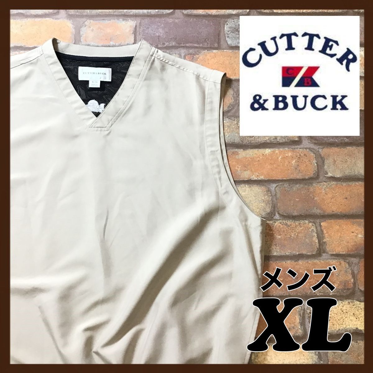 ☆美品☆ME7-254☆ビッグサイズ☆USA企業物【CUTTER&BUCK カッター