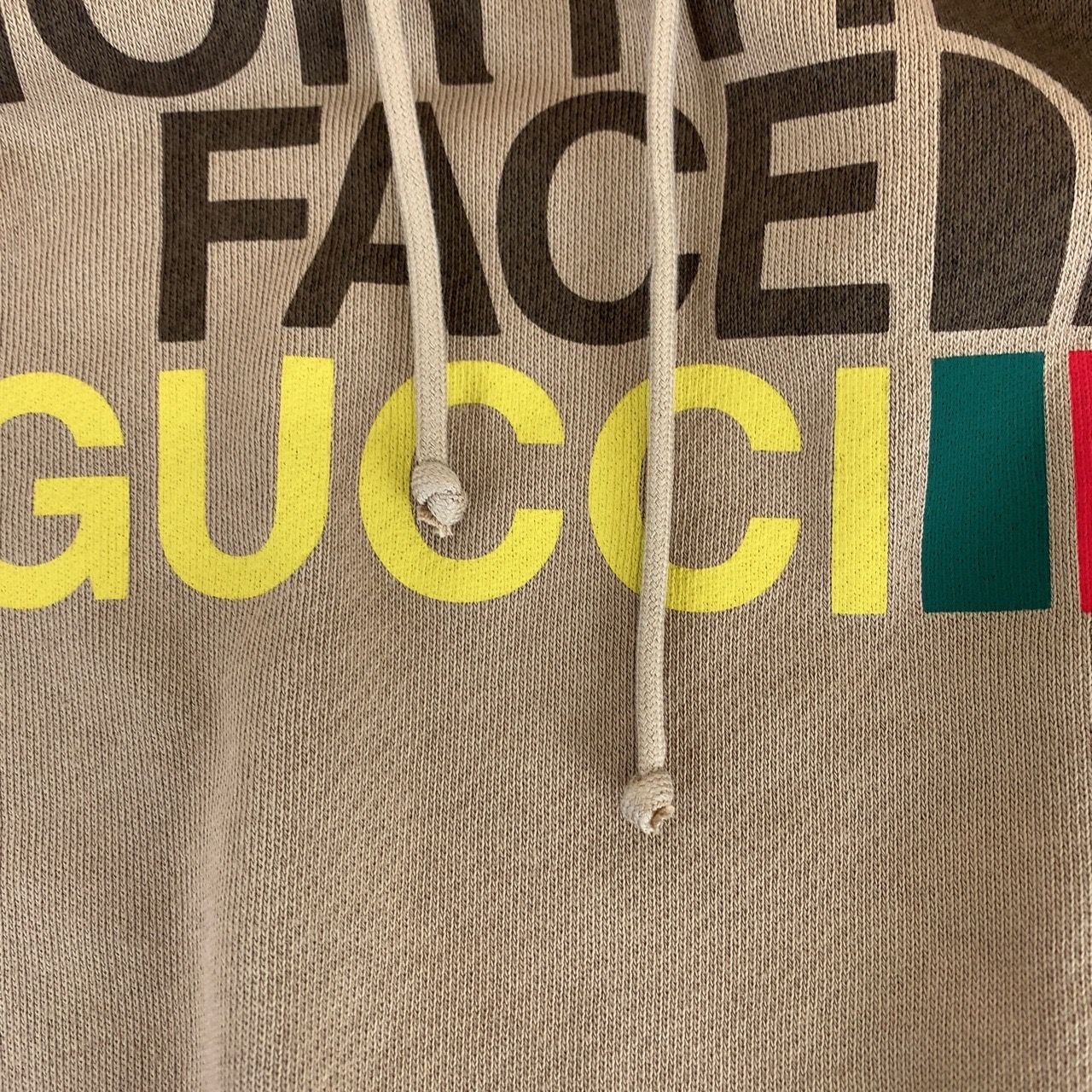 新品未使用 GUCCI グッチ THE NORTH FACE コラボ Sサイズ ブラウン 茶