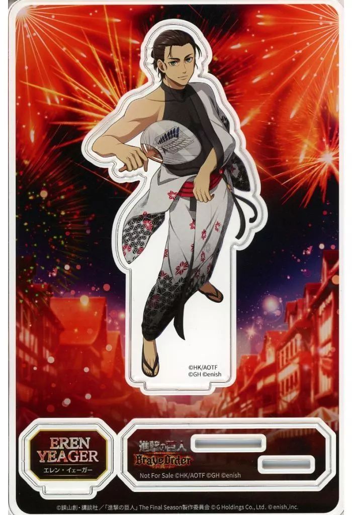 進撃の巨人 ブレオダ アクスタ エレン アクリルスタンド ブレイブ