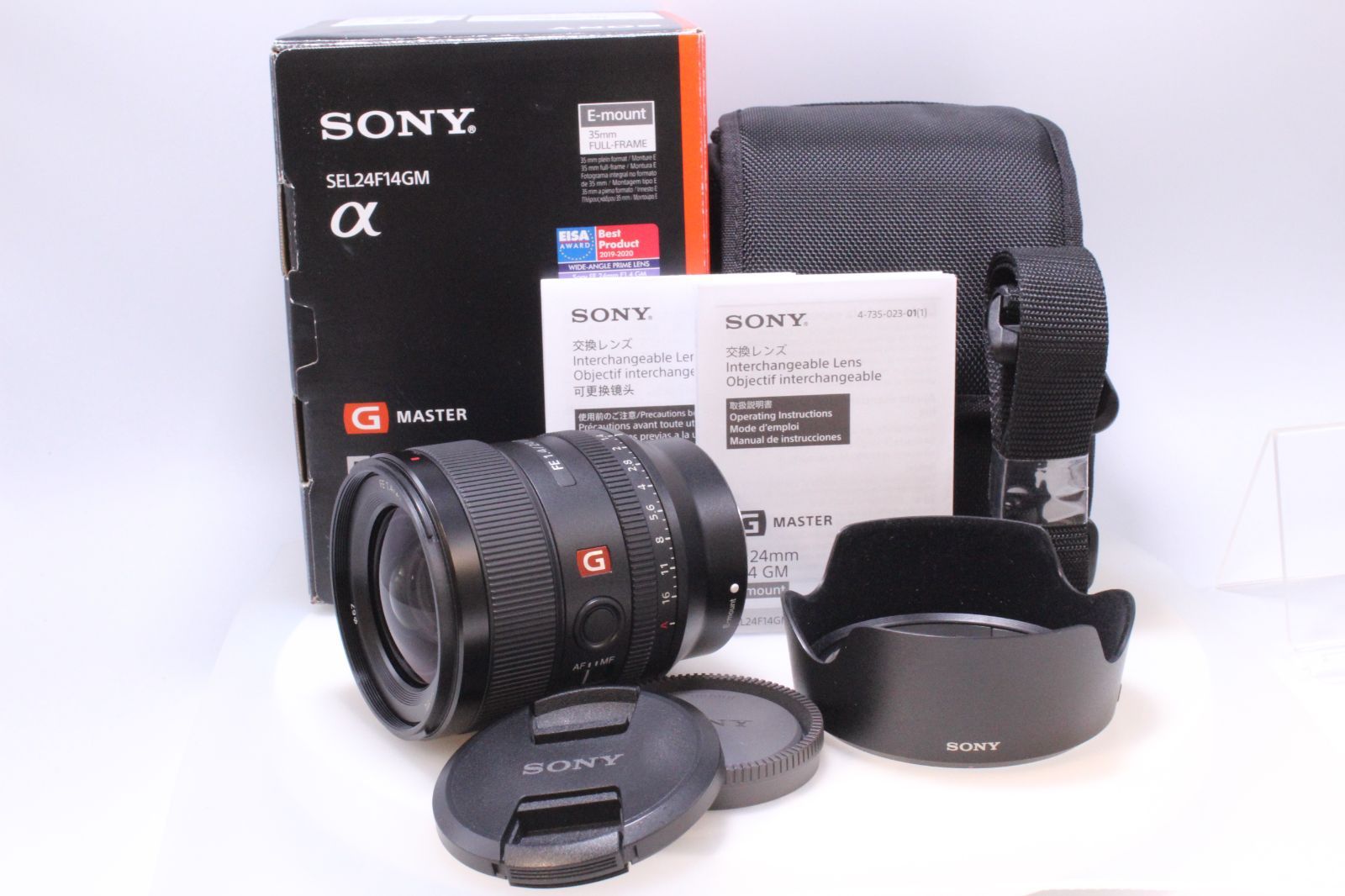 超 SONY SEL24F14GM 広角単焦点レンズ フルサイズ FE 24mm F1.4 GM G Master デジタル一眼カメラα Eマウント 用 純正レンズ