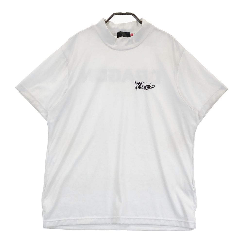 サイズ：2 DANCE WITH DRAGON ダンスウィズドラゴン  ハイネック 半袖Tシャツ ロゴ総柄 ホワイト系 [240101427503] ゴルフウェア レディース ストスト 楽天市場】tシャツ レディース 半袖 ロゴ（ブランドダンスウィズ