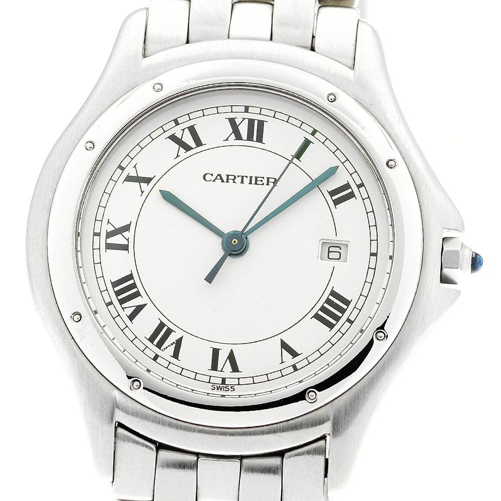 【希望者のみラッピング無料】 CARTIER カルティエ パンテールクーガーLM クォーツ デイト その他