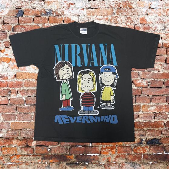 NIRVANA SNOOPY Tシャツ ニルヴァーナ スヌーピー L - メルカリ