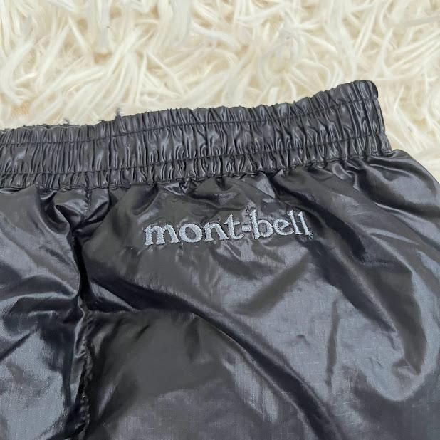 mont-bell モンベル U.Lダウンパンツ M ブラック 黒 軽量 登山 - 登山用品