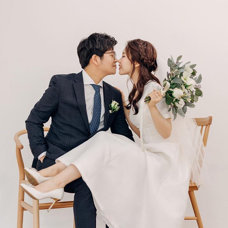 轻婚纱 ロングトレーン