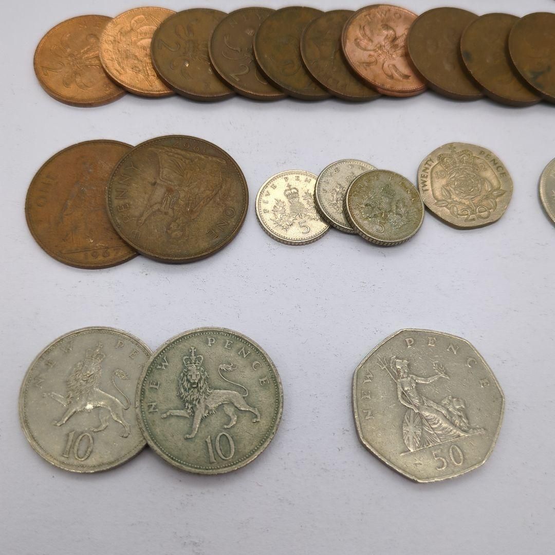 古銭　イギリス　硬貨　まとめて イギリス 約30枚 旧貨幣コレクション多数 イギリス 旧硬貨 コイン 7