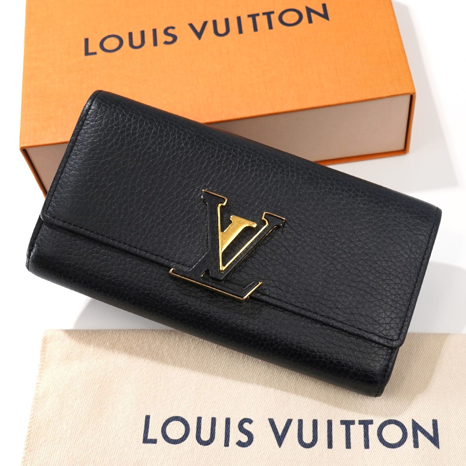 LOUIS VUITTON ポルトフォイユ カプシーヌ 長財布 M61248