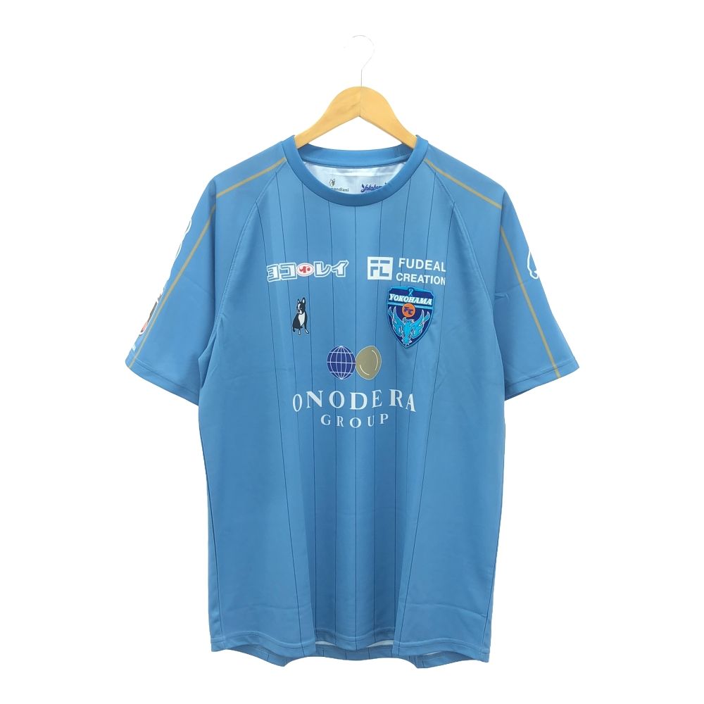 未使用 claudio pandiani クラウディオパンディアーニ 横浜FC 2021 ホーム 半袖レプリカユニフォーム 2XL ポリエステル Jリーグ サッカージャンキー スポーツ メンズ HU1276A83 未使用 claudio pandiani クラウディオパンディアーニ 横浜FC
