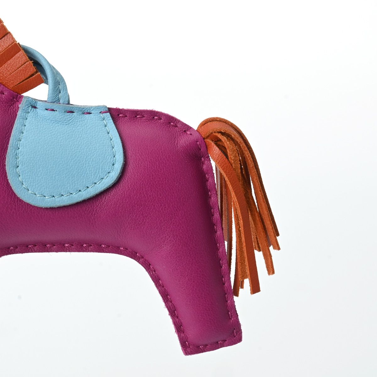 エルメス ロデオ MM ローズパープル/セレステ/カーネリアン - A刻印