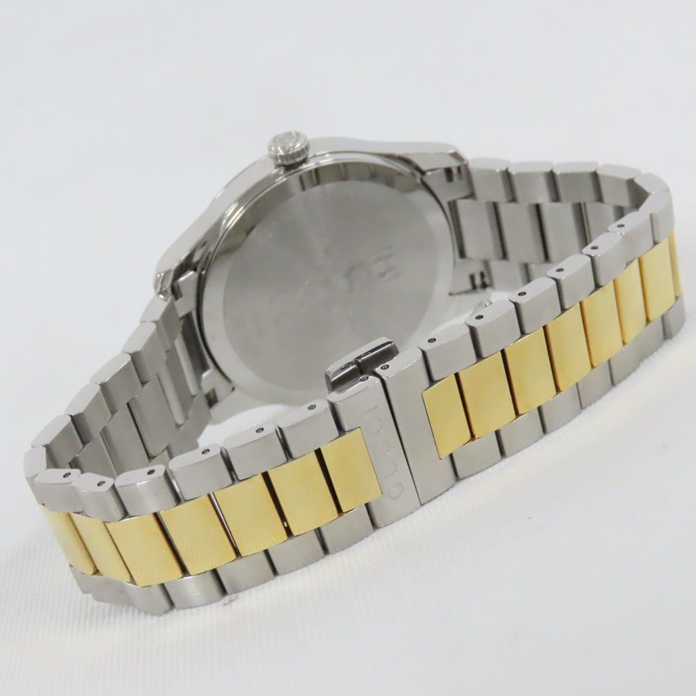 Ts778711 グッチ 腕時計 Gタイムレス 蜂 ビー 126.4 シルバー文字盤