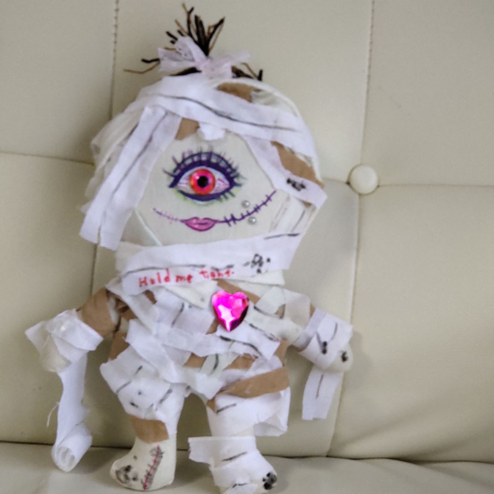 手作り一点物　怖くてカワイイ人形 手作り一点物怖くてカワイイ人形