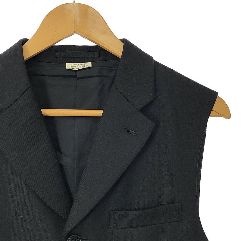 コムデギャルソンオムプリュス　ウールギャバジンテーラードジャケット COMME des GARCONS コムデギャルソン HOMME PLUS オムプリュス