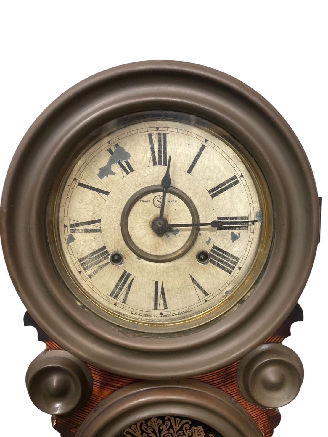 精工舎 SEIKOSHA レトロ 古時計 達磨時計 柱時計 ゼンマイ ボンボン
