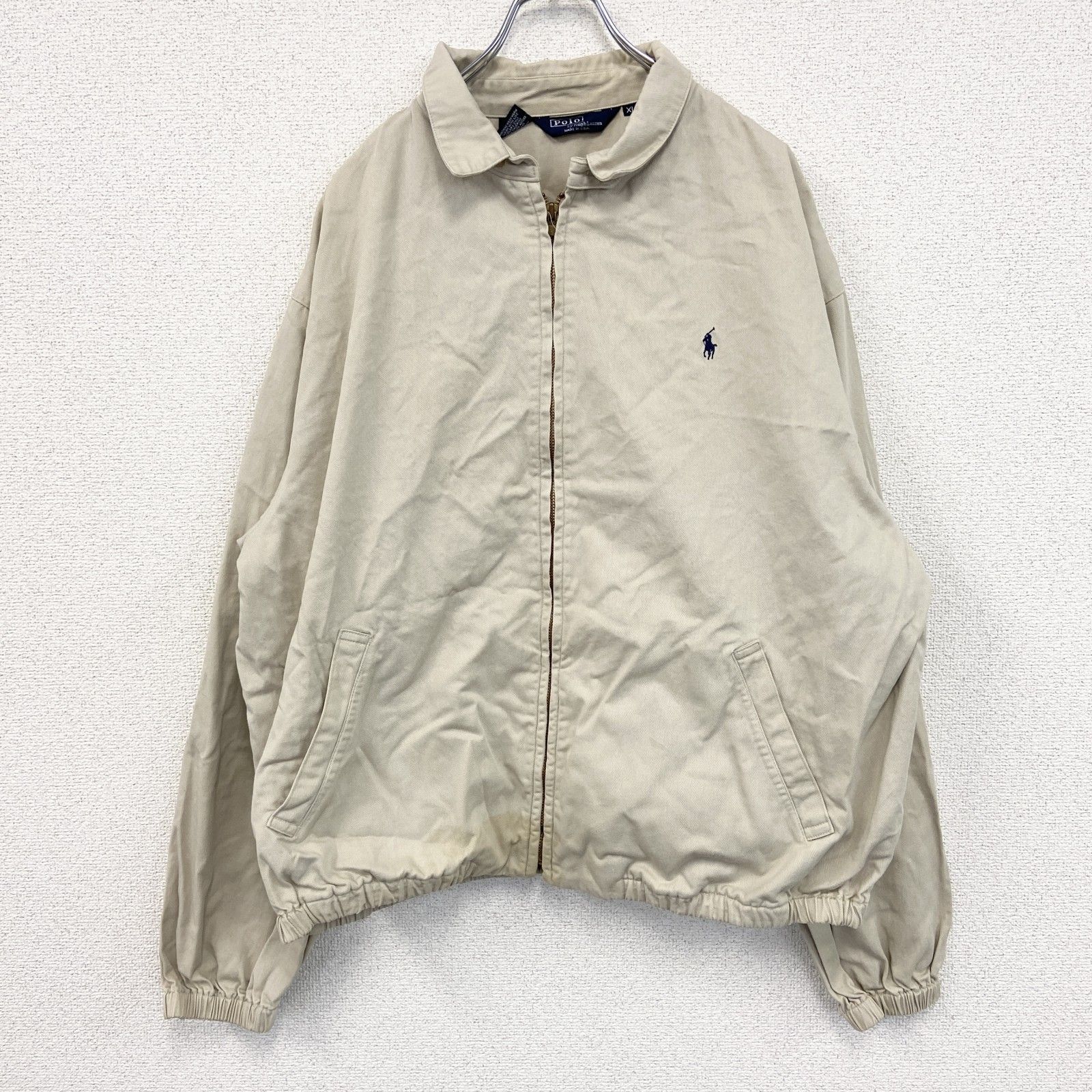 Polo by Ralph Lauren ブルゾン　古着 90's Polo Ralph Lauren Zip-up Jacket M / ポロラルフローレン