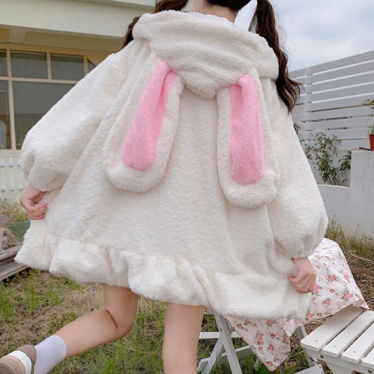 ロリータコート レディース ダッフルコート かわいい ボア