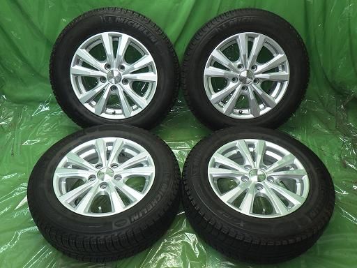 【中古】スタッドレス AGA 15インチ ミシュラン X-ICE