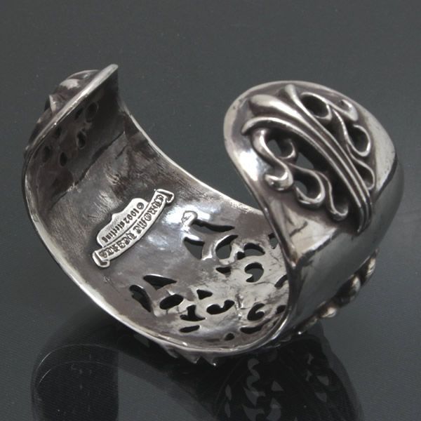 銀座店 美品 クロムハーツ ワイドカフ バングル 86841 - メルカリ