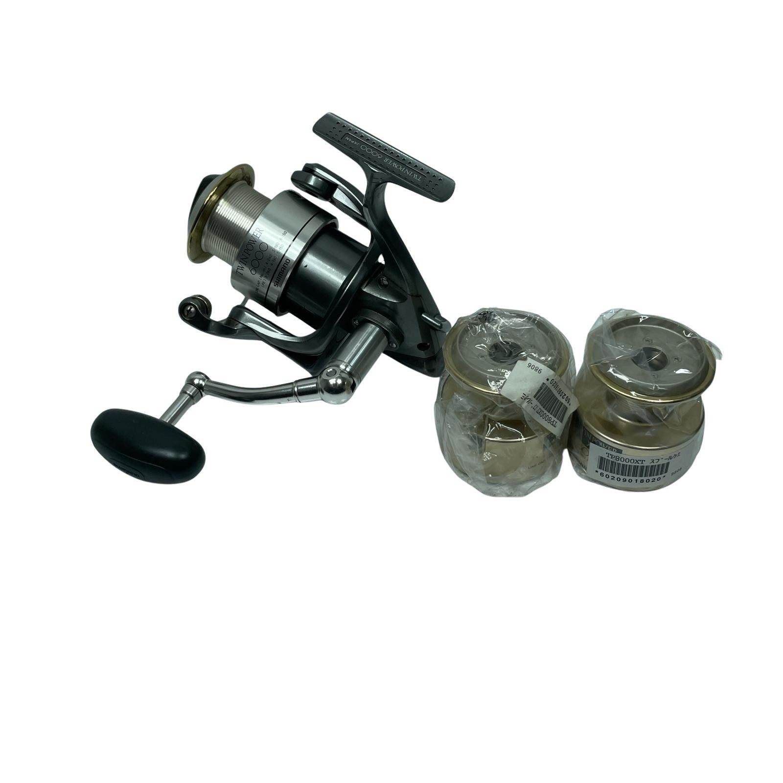 SHIMANO シマノ 98ツインパワー 6000 SC69M 替えスプール2個付き ツインパワーXT8000
