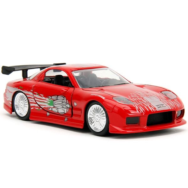 値下美品 jada ワイルドスピード ミニカー DOM'S MAZDA RX-7 Amazon | 未開封 Jada FAST＆FURIOUS ワイルドスピード DOM'S