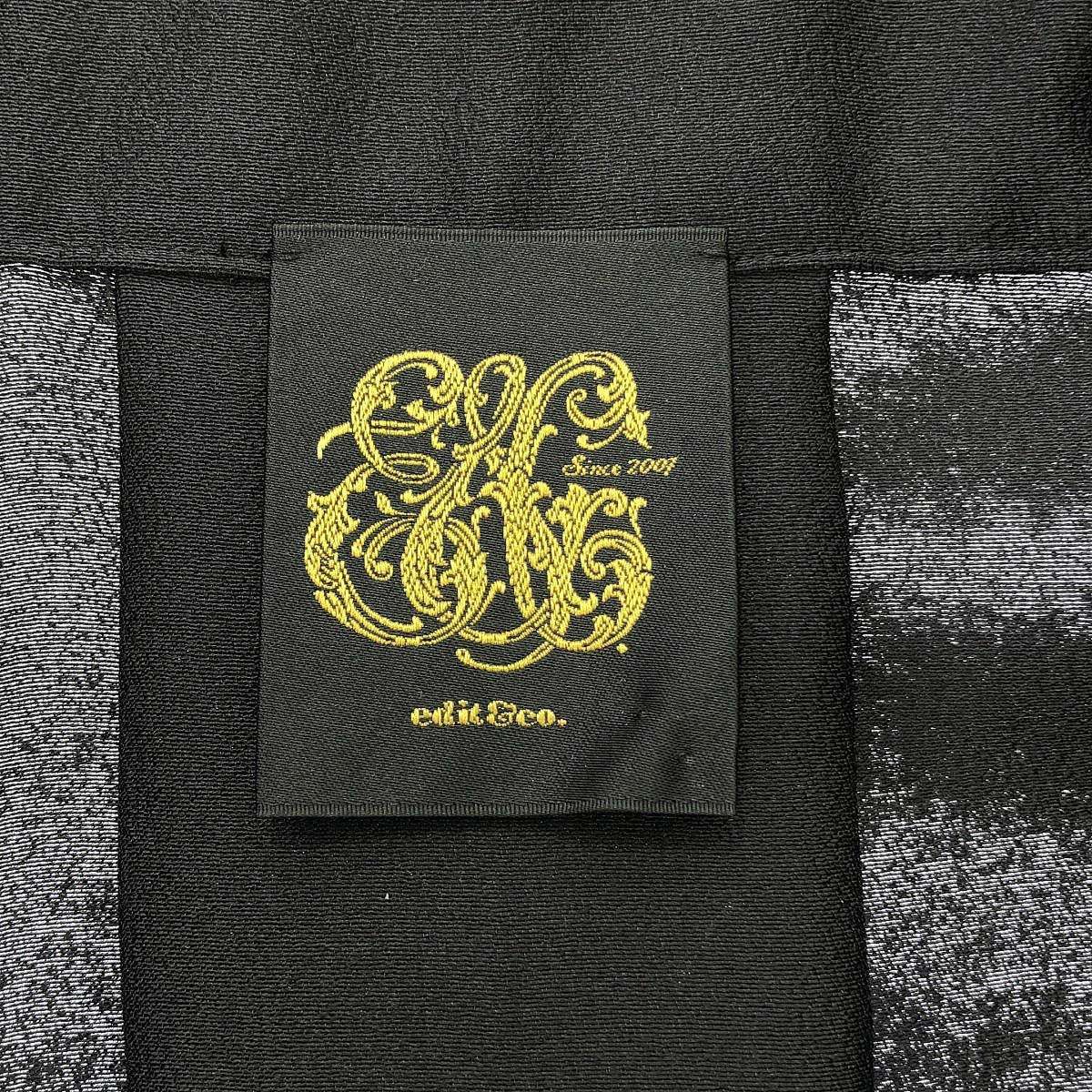 edit&co. エディットコー 24SS Organdie Double cross shirts