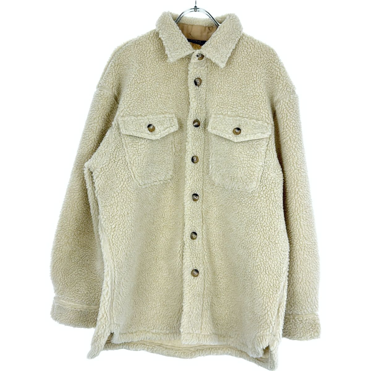 POLO RALPH LAUREN ポロラルフローレン ボアシャツジャケット ベージュ 