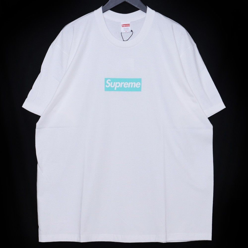 SUPREME × TIFFANY&CO. Box Logo Tee XLサイズ ホワイト - メルカリ