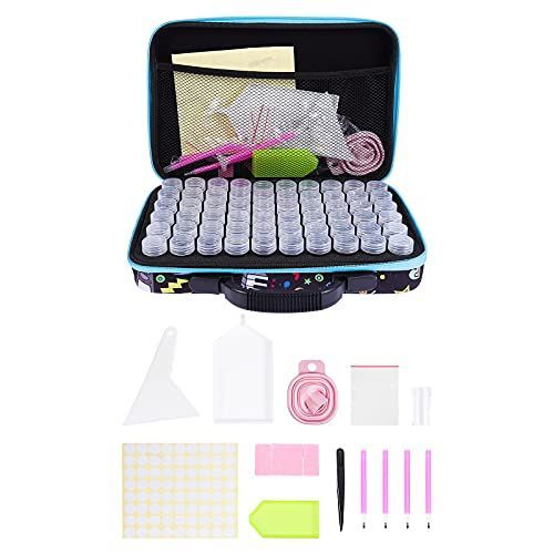 ダイヤモンドペインティング 収納ボックス ビーズ入れ　ビーズケース　持ち運び ダイヤモンドアート キット セット 初心者 ビーズケース