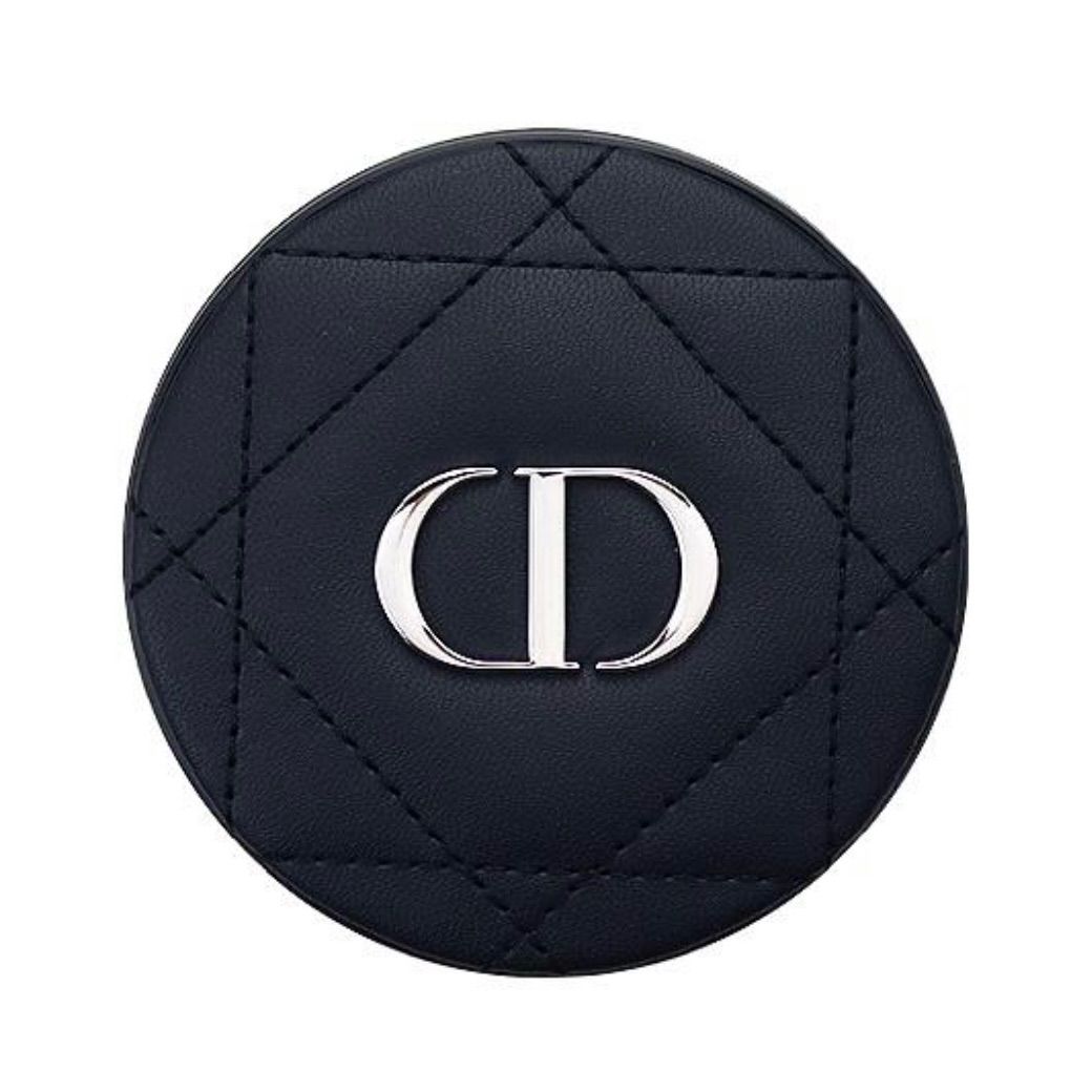Dior／キルティング コンパクトダブルミラー ノベルティ ブラック 黒 