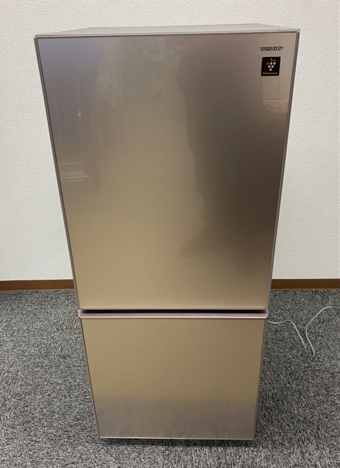 SHARPプラズマクラスター冷蔵庫 2018年製 SJ-GD14D-C シャープ 2ドア