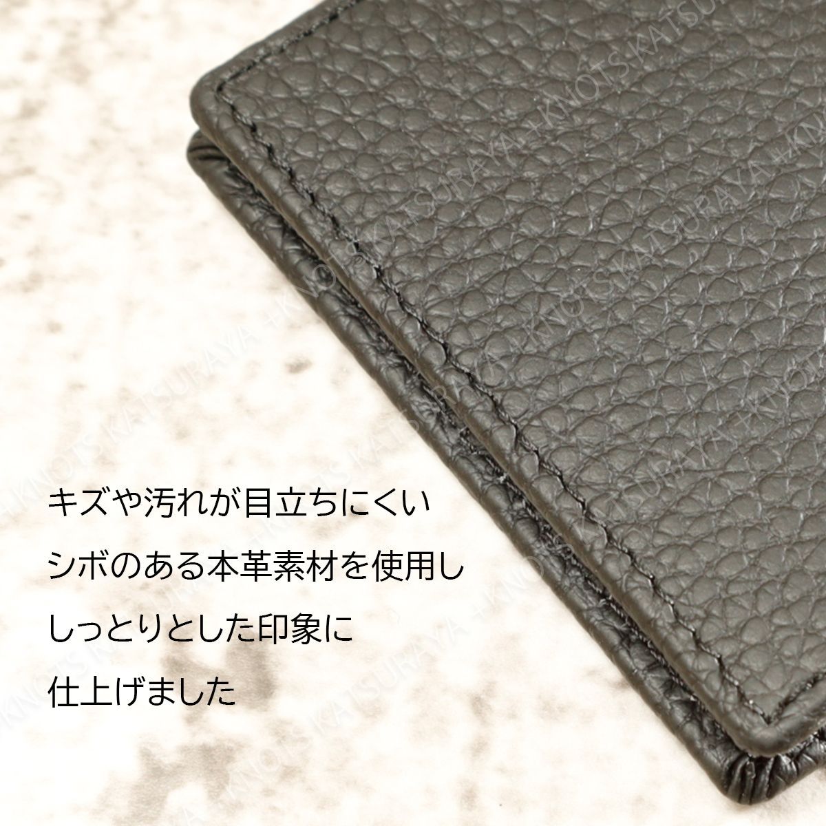 本革 使いやすいBOX型小銭入れ☆ブラック黒☆コインケース ミニ